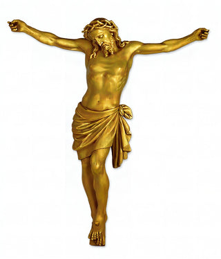 Corpus of Christ - 46-inch — Deep Gold finish