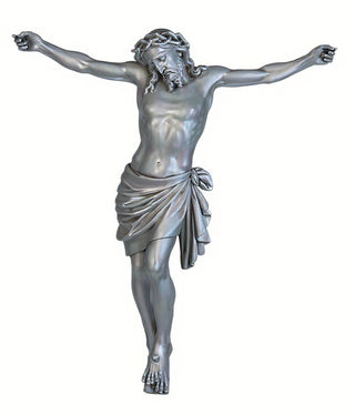 Corpus of Christ - 46-inch — Silver finish