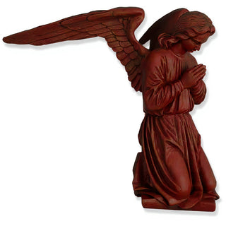 Altar Angel with Extended Wings Statue — Rust finish