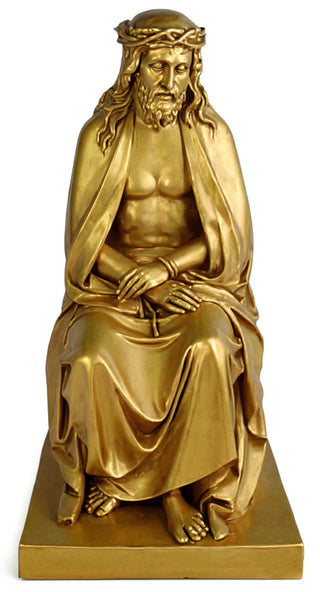Seated Christ Statue - 51-inch
