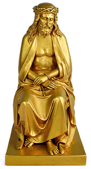 Seated Christ Statue - 51-inch