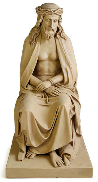 Seated Christ Statue - 51-inch