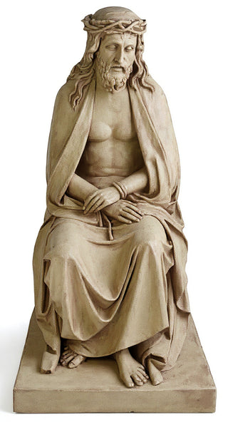 Seated Christ Statue - 51-inch