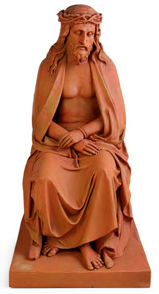 Seated Christ Statue - 51-inch