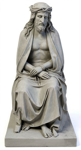 Seated Christ Statue - 51-inch