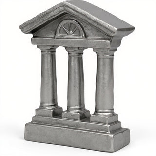 Roman Accent Architectural Accent - 10-inch — Aged Silver finish