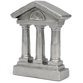 Roman Accent Architectural Accent - 10-inch — Antique Silver finish