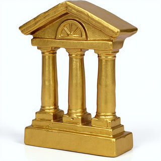Roman Accent Architectural Accent - 10-inch — Deep Gold finish