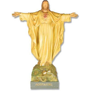 Rising Christ with Cup At Feet Statue - 38-inch - Realistic Color - Hand-Painted