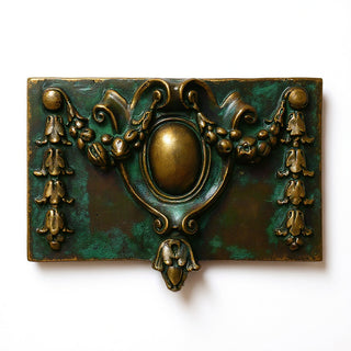 Hilton Remnant Wall Piece — Green Bronze finish