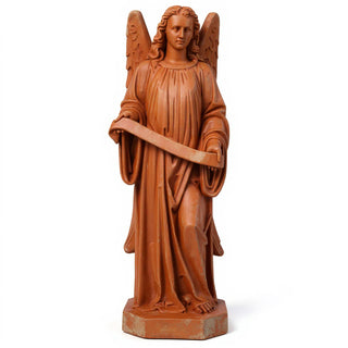 Banner Angel, Right Statue - 48-inch — Metro finish