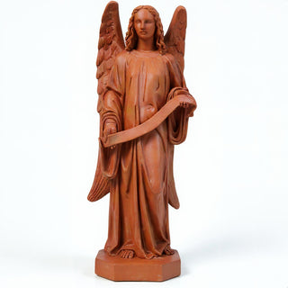 Banner Angel, Left Statue - 49-inch — Metro finish