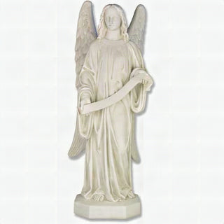 Banner Angel Left Statue - 49-inch - Realistic Color - Hand-Painted