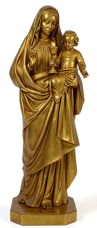 Our Lady Blessed Sacrament Mar Statue - 67-inch