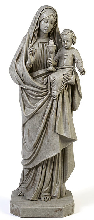 Our Lady Blessed Sacrament Mar Statue - 67-inch