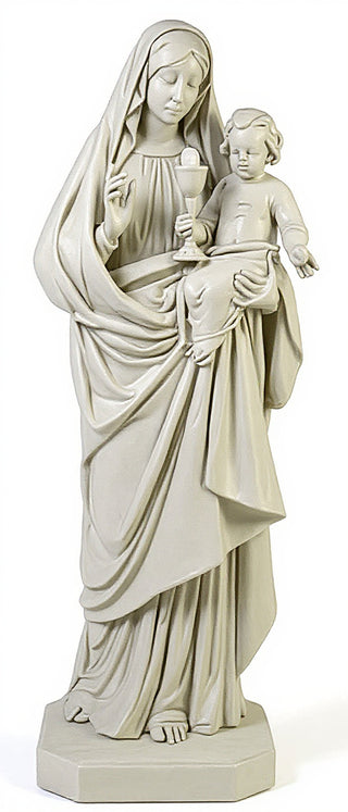 Our Lady Blessed Sacrament Mar Statue - 67-inch