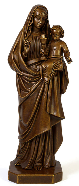 Our Lady Blessed Sacrament Mar Statue - 67-inch