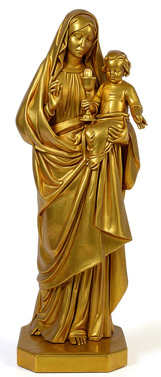 Our Lady Blessed Sacrament Mar Statue - 67-inch