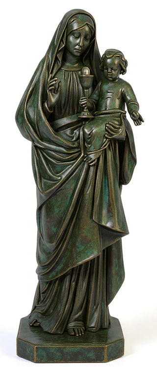 Our Lady Blessed Sacrament Mar Statue - 67-inch