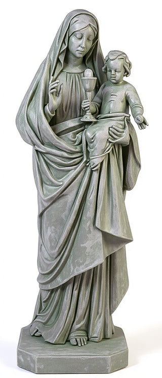 Our Lady Blessed Sacrament Mar Statue - 67-inch