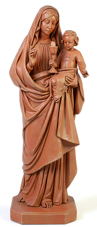 Our Lady Blessed Sacrament Mar Statue - 67-inch