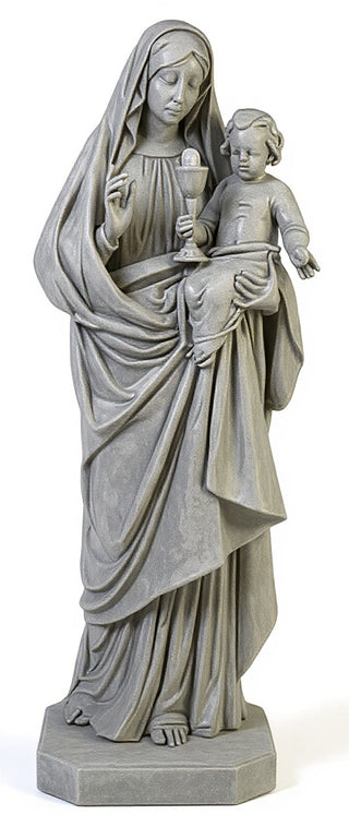 Our Lady Blessed Sacrament Mar Statue - 67-inch