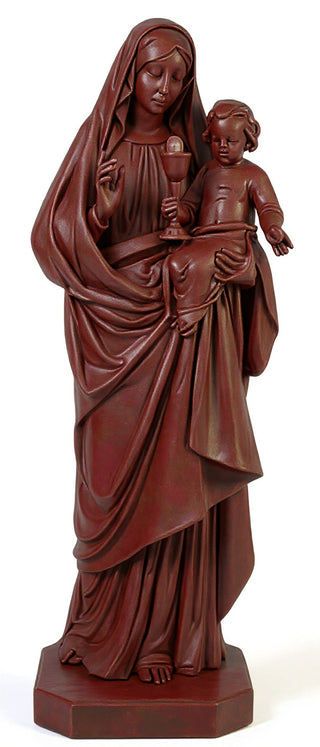 Our Lady Blessed Sacrament Mar Statue - 67-inch