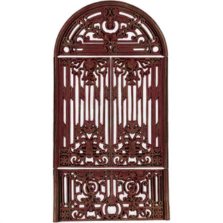 Ornate Grating - 86.5-inch — Rust finish