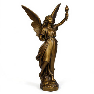 Angel of Light Statue - 27-inch — Bronze finish