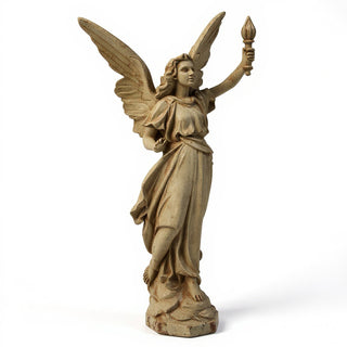 Angel of Light Statue - 27-inch — Gothic Stone finish