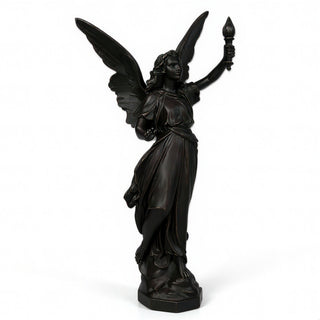 Angel of Light Statue - 27-inch — Iron finish