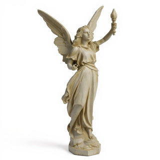 Angel of Light Statue - 27-inch — Museum Terracotta finish