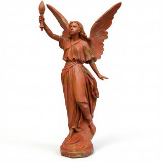 Angel of Light (Right) Statue - 27-inch — Metro finish