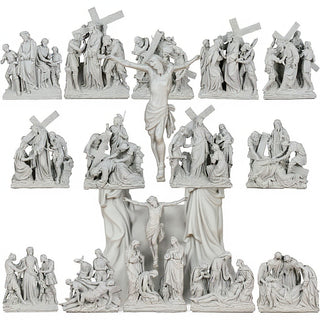 Stations of the Cross - 14-inch — Antique Stone finish