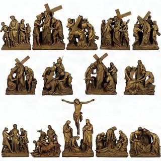 Stations of the Cross - 14-inch — Bronze finish