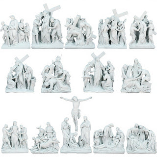 Stations of the Cross - 14-inch — Flat White finish