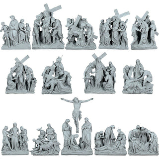 Stations of the Cross - 14-inch — Old Stone finish
