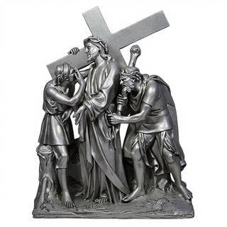 Jesus Is Given The Cross Stati Statue - 58-inch