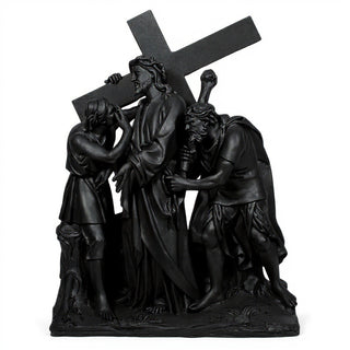 Jesus Is Given The Cross Stati Statue - 58-inch