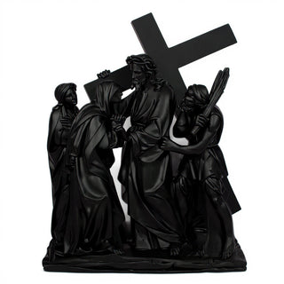 Jesus Meets His Mother Station Statue - 57-inch