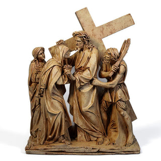 Jesus Meets His Mother Station Statue - 57-inch