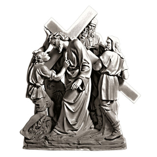 Jesus & Simon The Cyrene Stati Statue - 61-inch