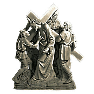 Jesus & Simon The Cyrene Stati Statue - 61-inch