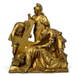 Jesus Falls The 2nd Time Stati Statue - 54-inch