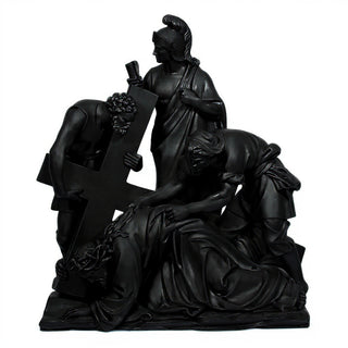 Jesus Falls The 2nd Time Stati Statue - 54-inch