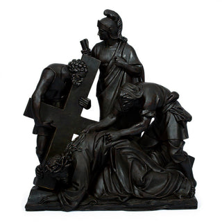 Jesus Falls The 2nd Time Stati Statue - 54-inch