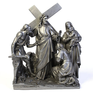 Jesus Speaks to the Woman Stat Statue - 58-inch