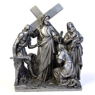 Jesus Speaks to the Woman Stat Statue - 58-inch