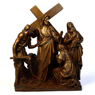Jesus Speaks to the Woman Stat Statue - 58-inch