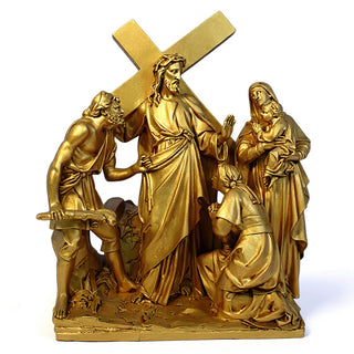 Jesus Speaks to the Woman Stat Statue - 58-inch